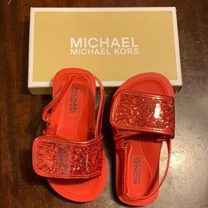 Michael Kors slide sandals